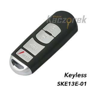 Mazda 058 - klucz surowy - pilot